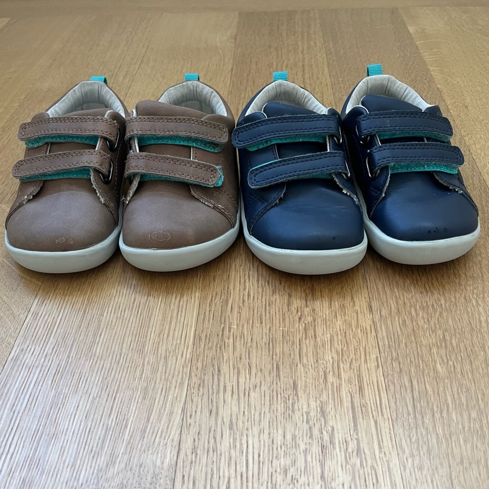 Ten Little Everyday Original Velcro Sneakers Bundle Of 2 Pairs Size Toddler 9 - Picture 2 of 7